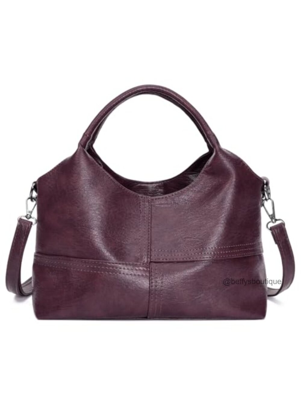 GOIACII Vegan Leather Tote Crossbody Satchel Handbag for Women